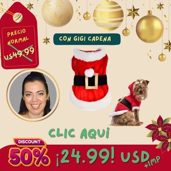 COSTURA NAVIDENA MASCOTAS GIGI