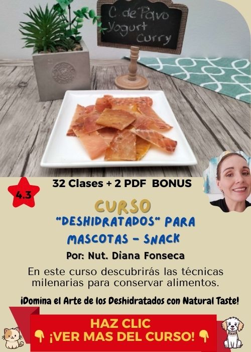 curso deshidratados para mascotas diana fonseca 1