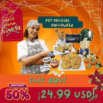 pet delicias hallowen 50 off